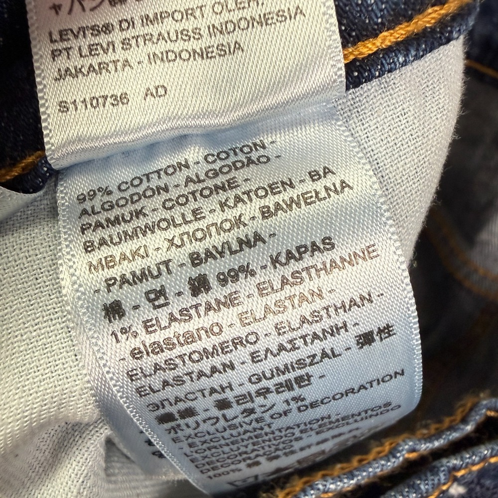 NEW Levi's 541 Athletic Fit Jeans Men's Big & Tall 48x30 Blue Denim Stretch - Picture 4 of 10